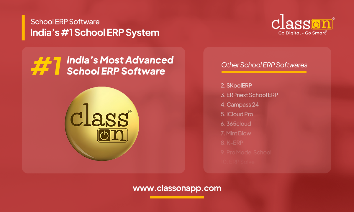 India’s #1 School ERP System